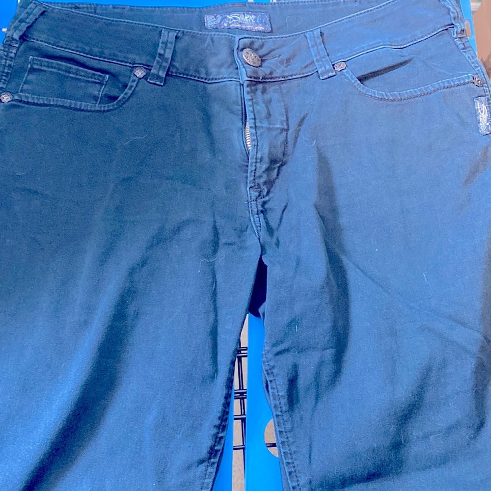 Black Silver Jeans